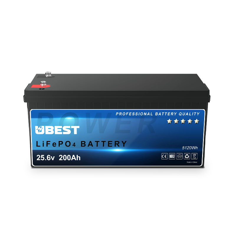 25.6V 200Ah LiFePO4 Battery