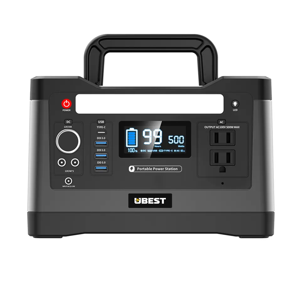 500W 537Wh Portable Power Station