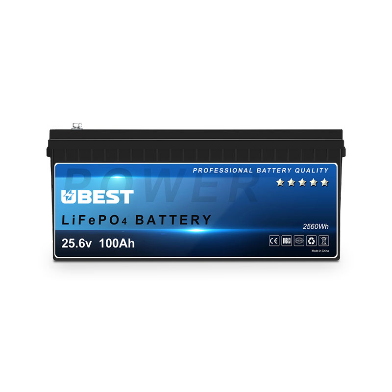 25.6V 100Ah LiFePO4 Battery