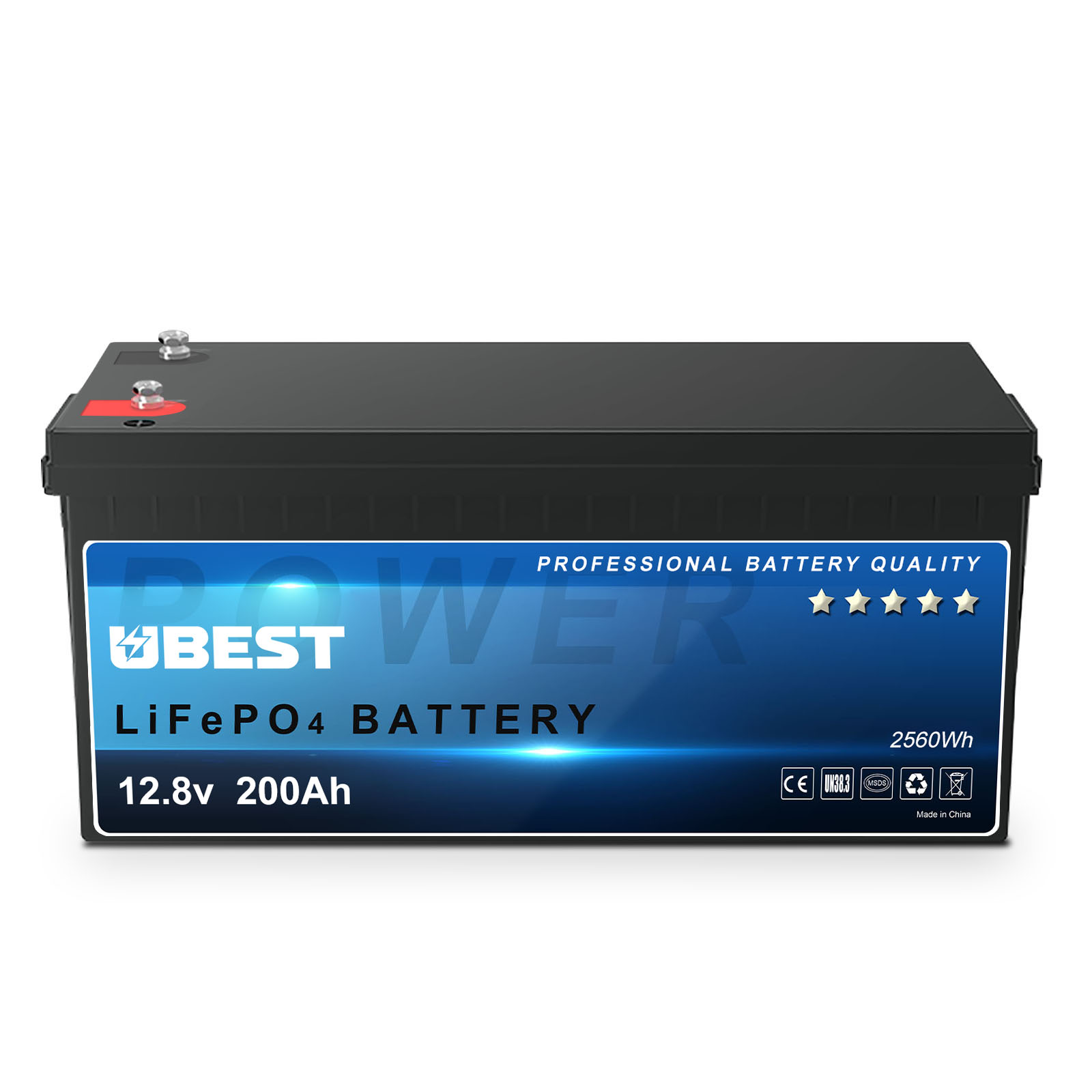 12V 200Ah LiFePO4 Battery