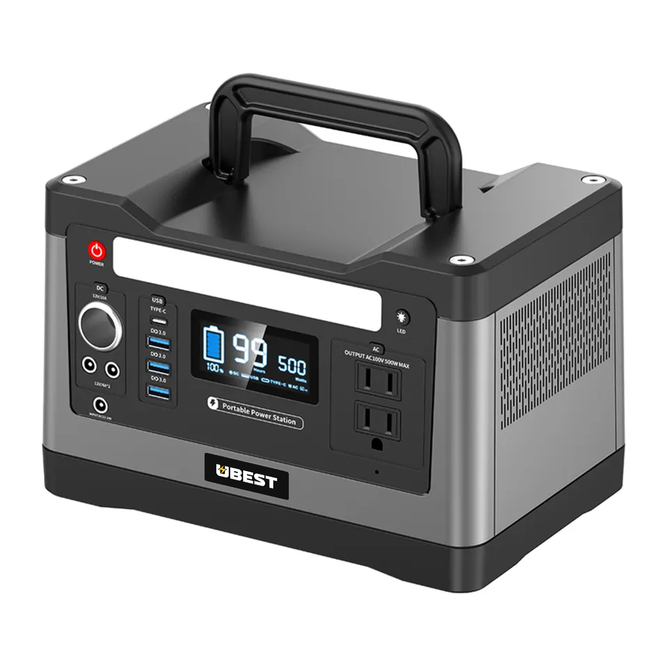 500W 537Wh Portable Power Station