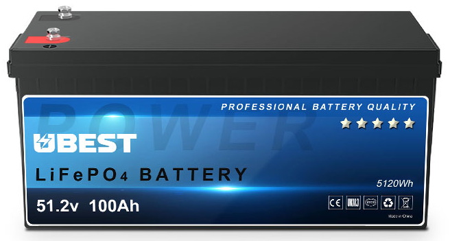 51.2V 100Ah Lifepo4 Battery